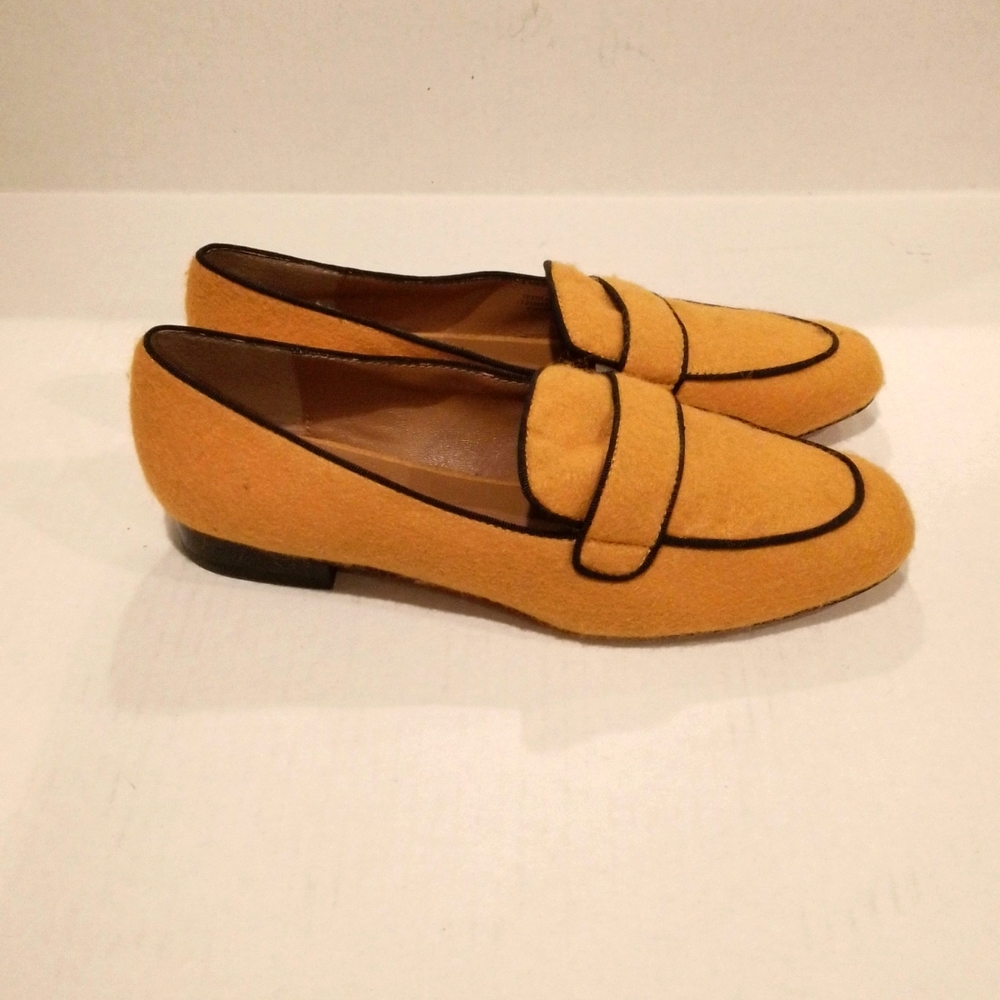 Bettye Muller Wool Loafer Flat Shoes